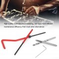 M4 Helicoil Kits Transparent Plastic 25pcs Thread Repair Insert Kit With Box For Processing Machinery