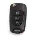 Uxcell Car Replacement Remote Key Fob Shell Case S161c For Kia Rondo Sportage Soul Rio 3 Button Black