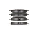 Front Brake Pads For Mercedes Benz G550 2019 To 2026 Low Metallic Electronic Pad Wear Sensor 59 6 Mm Or 2 35 In Inner Height 