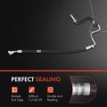 A-premium Power Steering Hose Pressure Line Assembly With Bracket Compatible Acura Mdx 2003 2004 2005 2006 3 5l Pump To Gear