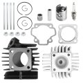 49cc Cylinder Piston Ring Gasket Top End Kit For Suzuki Alt50 2002-2005 Jr 1978-2006 Lt 50 1984-1987 Replaces 11210-04012-0f0