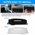 Autorder Dashboard Cover Mat For 2007-2013 Chevy Silverado Sierra 2007-2014 Tahoe Suburban Denali Avalanche Gmc Yukon Xl