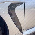 Cuztom Tuning Real Carbon Fiber St Style Add-on Front Fender Side Vent Garnish Trim Compatible For 2022 2023 Subaru Brz Toyota