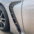 Cuztom Tuning Real Carbon Fiber St Style Add-on Front Fender Side Vent Garnish Trim Compatible For 2022 2023 Subaru Brz Toyota