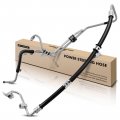 A-premium Power Steering Hose Pressure Return Line Assembly Compatible With Hyundai Genesis 2009-2011 3 8l 4 6l Rack To