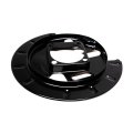 Brake Dust Shield For Gmc Savana 1500 2003 2014 Black Steel Disc Type Rust Resistant 4 Mounting Holes Replaces 12472851 