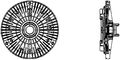 Behr Hella Service Premium Visco Fan Clutch Bmw Applications 