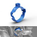 Nicecnc Blue Escape Flange Guard Protector For Husqvarna 300 Tx 2023-2024 250 Te 2024 Cnc-machined Clamp See Ftiemnt 