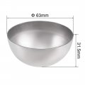 Uxcell 63mm 2 48 Dia Decorative Hollow Half Cap Ball 304 Stainless Steel For Staircase Handrail Post 2pcs
