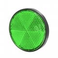 X Autohaux 8 Pcs Round Rear Reflectors Screw On Safety Spoke Reflective Gate Posts Reflector For Cars Trailer Motorcycle Trucks