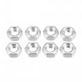 X Autohaux 8 Pcs Round Rear Reflectors Screw On Safety Spoke Reflective Gate Posts Reflector For Cars Trailer Motorcycle Trucks