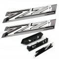 Set Of 3 2019-2024 Oem 2pack Side Fender Decals Emblems Grille Z71 Badges Compatible With Silverado Genuine Parts 84632695