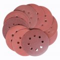 180pcs Hook And Loop Sanding Discs 5 Inch 8 Hole 60 80 100 120 150 180 240 320 400 600 Grits Random Orbit Sandpaper Round Sand 