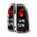 Altezza Euro Style Black Tail Light Lamp Assembly For 1999-2002 Chevy Silverado 1999-2006 Gmc Sierra Pickup Truck Driver 