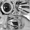 Auto Dynasty Factory Style Projector Headlight Lamp Compatible With Subaru Outback Legacy 2010-2014 Passenger Right Side Chrome