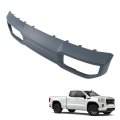 Front Bumper Lower Skid Plate Valance Grey Plastic Replacement For Sierra 1500 2022-2024 