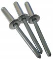 5 32 X 3 4 Aluminum Rivet With Steel Mandrel 626- 750 Grip Range Dome Head Plain Finish Pack Of 100 