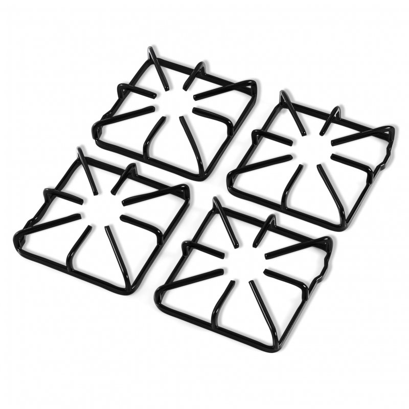 Wb31k10016 Wb31k10015 Burner Grate Replacement Parts For Ge Kenmore Hotpoint Gas Range Metal Steel Stove Surface Top Rack 4