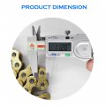 Labwork 520 O-ring Gold Drive Chain 120 Links Replacement For Honda Suzuki Kawasaki X With Masterlink
