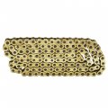 Labwork 520 O-ring Gold Drive Chain 120 Links Replacement For Honda Suzuki Kawasaki X With Masterlink
