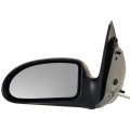 Ford Focus 2002 2007 Driver Side Door Mirror Manual Remote Non Folding Heated Textured Black Replacement For 6s4z17683aa 