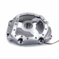 Httmt- Red Led Chrome Engine Cluctch Cover Compatible With 2001-2005 Suzuki Gsxr 600 750 1000 Gsx-r P N Mt313-010a-cd Red