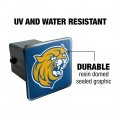 Johnson Wales University Primary Logo Tow Trailer Hitch Cover Plug Insert For 2 In Receivers Heavy Duty Abs Plastic With Uv