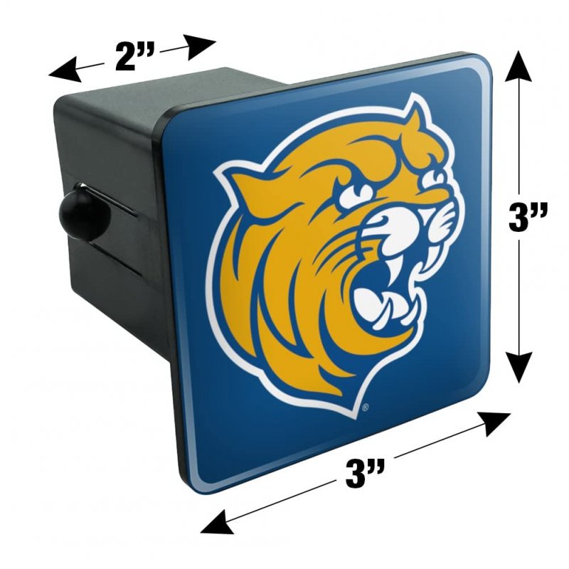 Johnson Wales University Primary Logo Tow Trailer Hitch Cover Plug Insert For 2 In Receivers Heavy Duty Abs Plastic With Uv