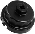 Oil Filter Wrench 64mm Housing For Toyota Lexus Rav4 Camry Tundra Highlander Sienna 2 5 To 7l Engine 3 8 In Drive Cup Style 