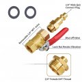 Rv Winterize Blowout Adapter Wintering Quick Fitting With 1 4 Male Connect Plug And 3 Ght Thread