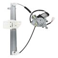 A-premium Electric Power Window Regulator With Motor Compatible Mitsubishi Mirage 1997-2001 Sedan Rear Right Passenger Side
