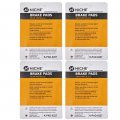 Niche Brake Pad Set For Bmw Bandit 1200 Rf900r 59300-17811 59100-27840 Front Semi-metallic 4 Pack