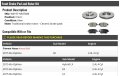 Front Ceramic Brake Pads And Rotor Kit Compatible With 2011-2015 Kia Optima 2 4l 4-cylinder
