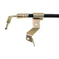 Brake Hydraulic Hose For Chrysler Cirrus 1995 1996 1997 Epdm Rubber Black Stamped Steel Bracket Replacement 13 In Length 