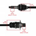 Caltric Rear Cv Joint Axle Compatible With Yamaha 5km-2530u-13-00 5km-2530t-13-00 5km-2530w-12-00