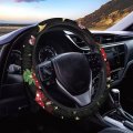 Geprint Cute Cartoon Steering Wheel Cover Universal 15 Inch Car Accessories Protector For Women Men Anti-slip Breathable