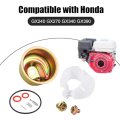 Carburetor Repair Kit For Gx240 Gx270 Gx340 Gx390 Bowl Rebuild Accessories With Chamber Float Pin And Gasket Seal Needle