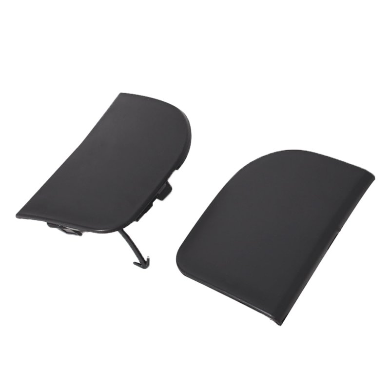 Front Bumper Tow Eye Hook Cover Lid Cap Primed Replacement For 2012 2013 2014 2015 Toyota Prius Left And Right Side Pair