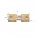 Uxcell Shunt Resistor 300a 75mv For Dc Current Ammeter Analog Panel Meter External Fl-19 Divider