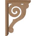 Ekena Millwork Bkt01x06x08burw Bulwark Wood Brackets 2 W X 6 D 8 1 H Rubberwood 