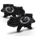Fog Light Assembly With Bulbs Switch And Wiring Kit For 2013 2014 2015 2016 Fusion 2 Piece Set Part Number 4f9z15200a