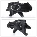 Fog Light Assembly With Bulbs Switch And Wiring Kit For 2013 2014 2015 2016 Fusion 2 Piece Set Part Number 4f9z15200a