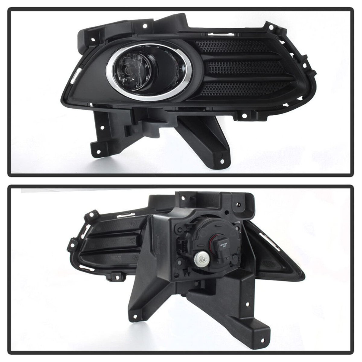 Fog Light Assembly With Bulbs Switch And Wiring Kit For 2013 2014 2015 2016 Fusion 2 Piece Set Part Number 4f9z15200a
