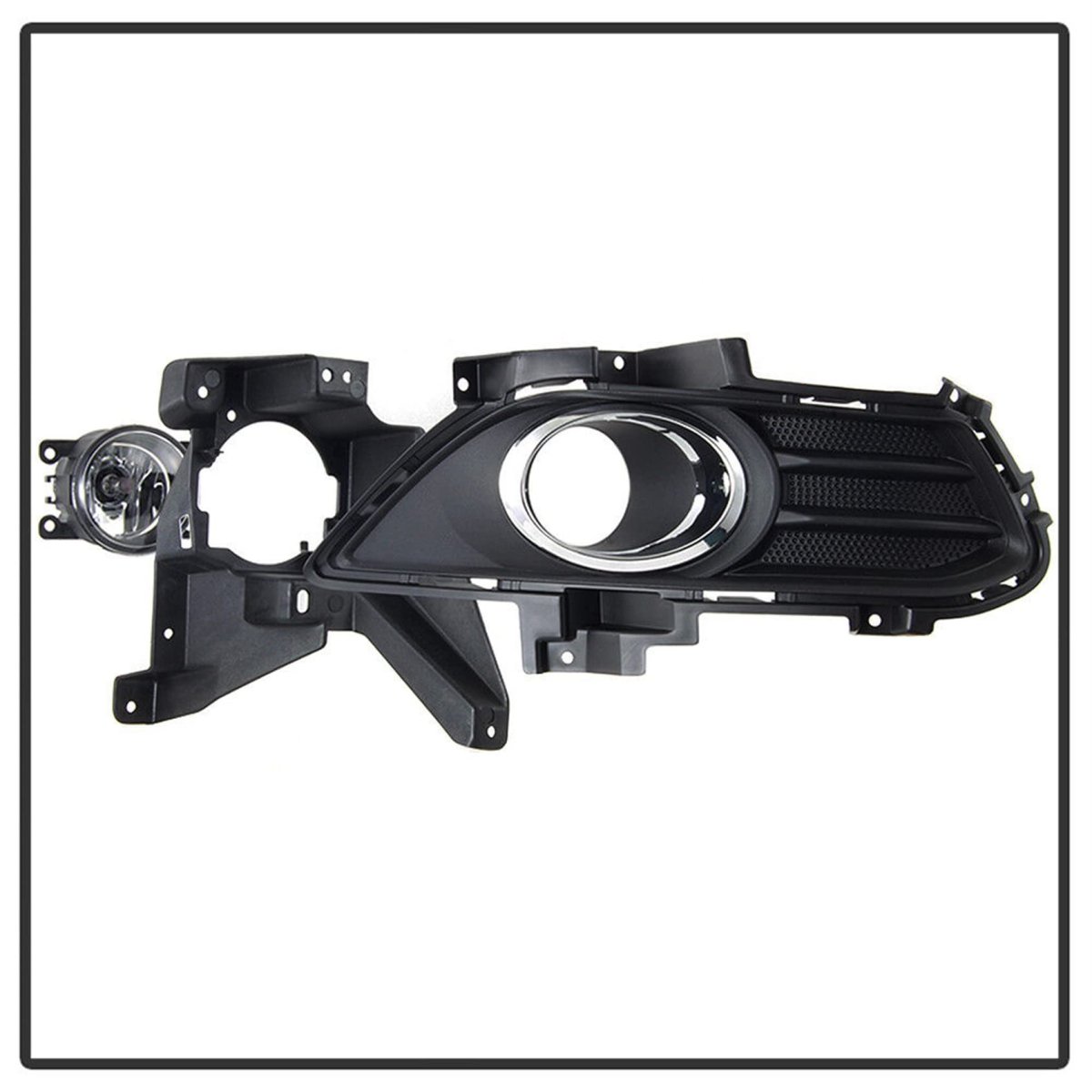 Fog Light Assembly With Bulbs Switch And Wiring Kit For 2013 2014 2015 2016 Fusion 2 Piece Set Part Number 4f9z15200a
