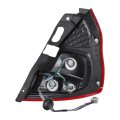 Ford Fiesta 2011 2012 2013 Tail Light Driver Side Red And Clear Lens Plastic With Bulbs Hatchback Replacement For Fo2800224