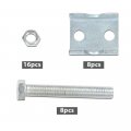 4pcs Strut Shocks Coil Spring Compressor 2-way Adjustable Lift Or Lower Spacer