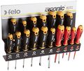 Felo 0715761391 Ergonomic Screwdriver Set With Steel Rack