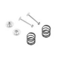 Parking Brake Hold Down Spring Set Rear For Chevy Equinox 2007 2017 25mm Shoe Width 94 55mm Length With Springs Pins And