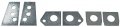 Auto Metal Direct W-646 Subframe Mount Repair Plates 
