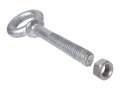 3 8 X 2-1 2 Shouldered Pattern Eye Bolt With Nut Anchor Point Rigging Pack Of 4